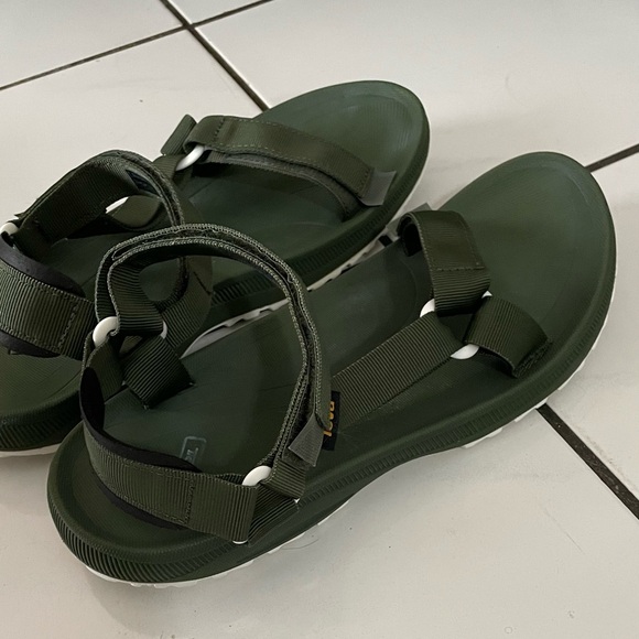 TEVA Winsted Solid Sandals for Men size 13 color Green - Picture 4 of 6